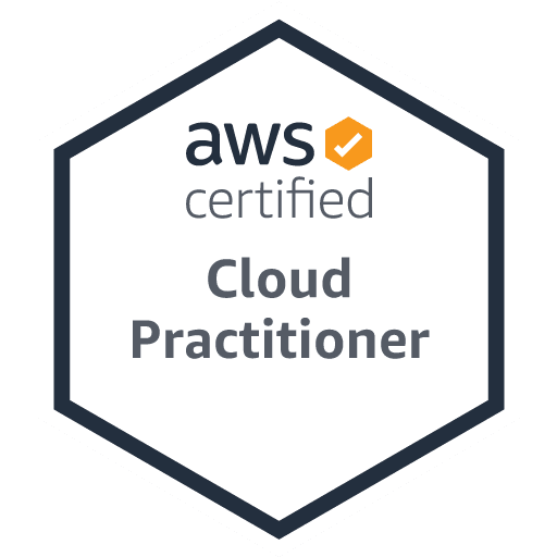 Amazon Web Services (AWS) Certified Cloud Practitioner Badge