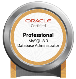 Oracle Certified Professional, MySQL Database Administrator Badge