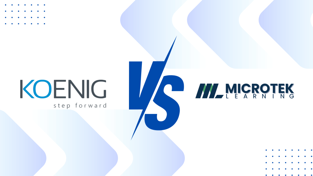 Koenig Solutions Vs. Microtek Learning