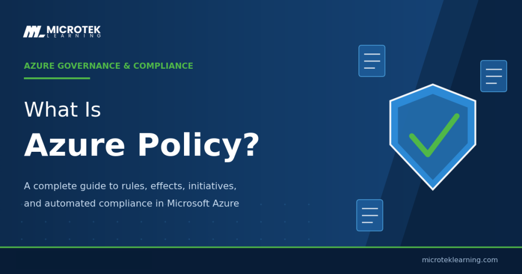 what is azure policy